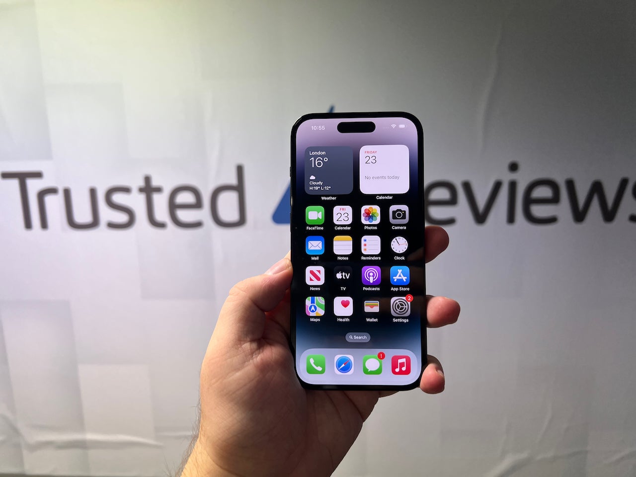 iPhone 14 Pro-Startbildschirm