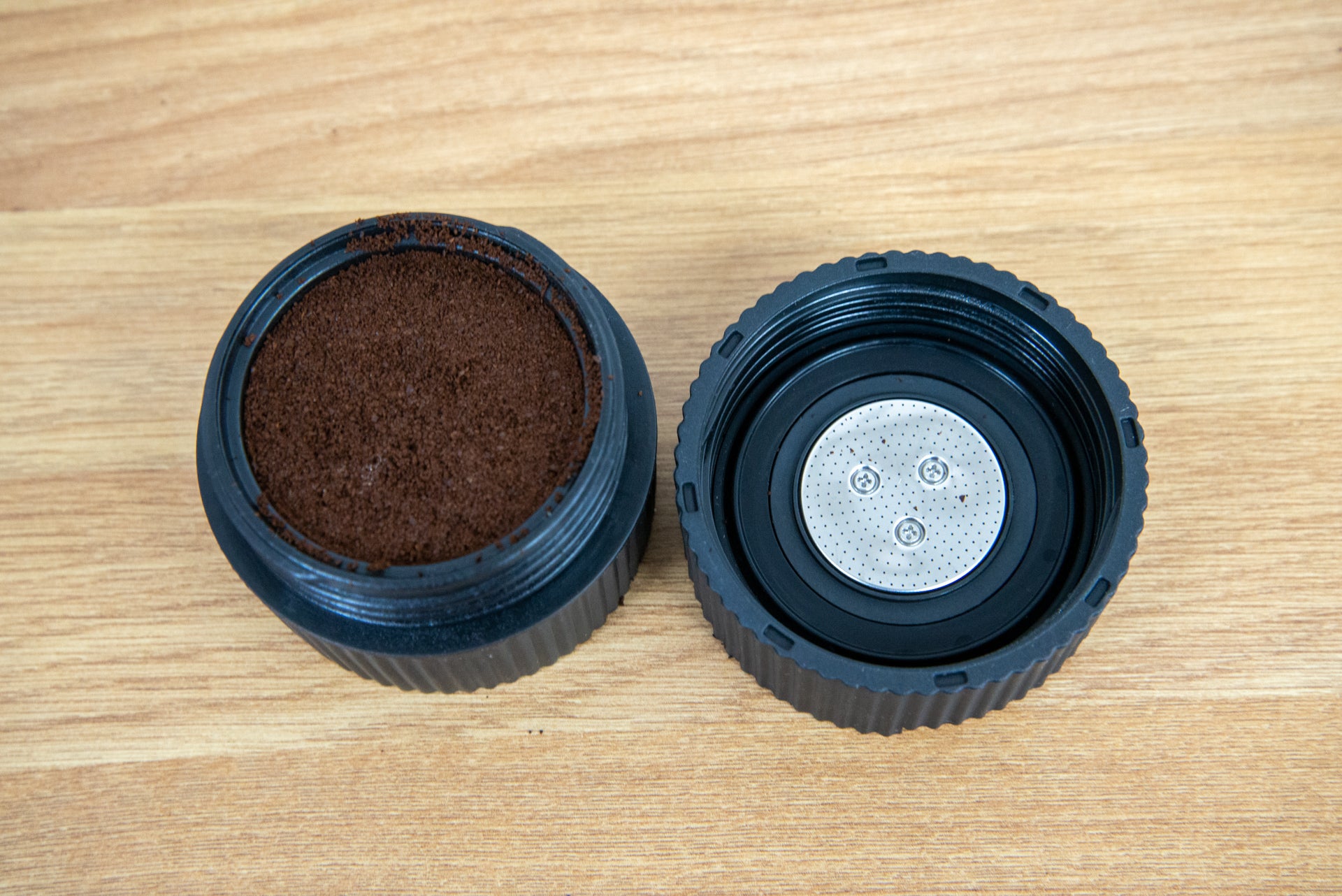 Cyetus Mini 4-in1 Instant Heating Espresso Coffee Machine ground coffee