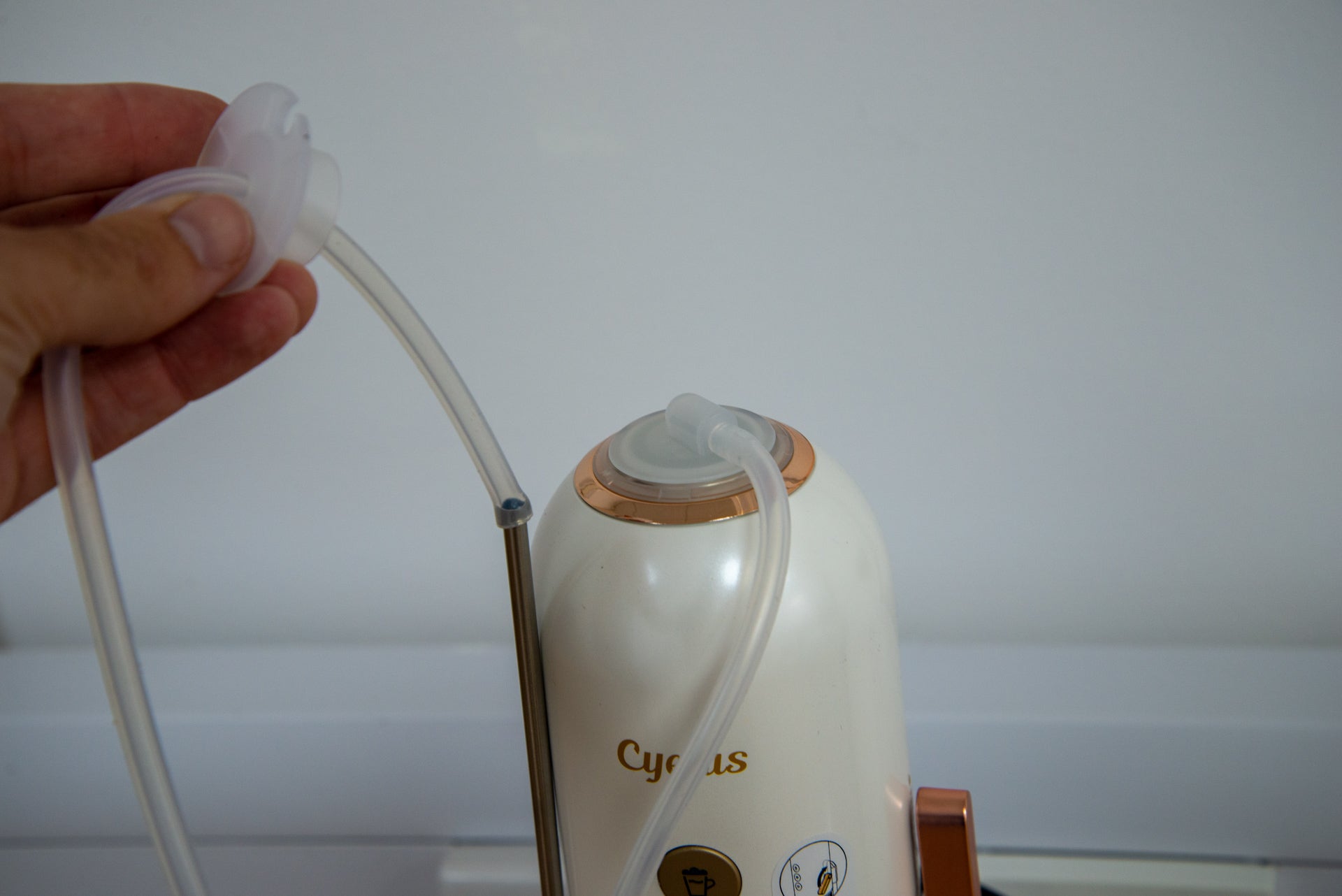 Cyetus Mini 4-in1 Instant Heating Espresso Coffee Machine water hose