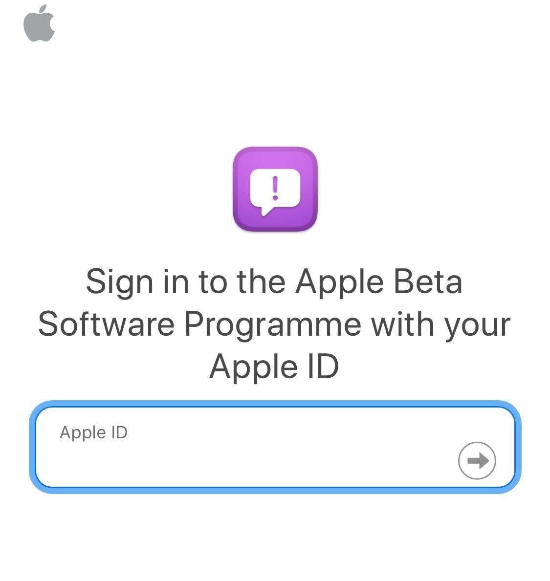 Enter youre Apple ID details