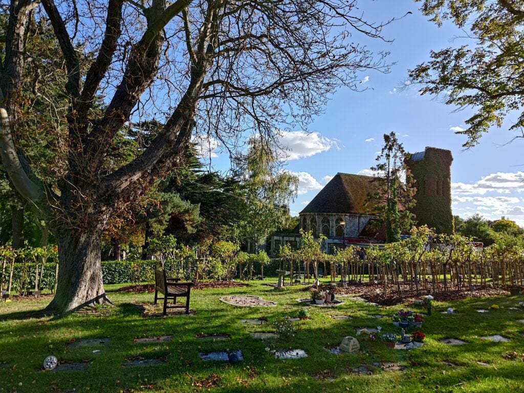 Asus Zenfone 9 photo of a churchyard