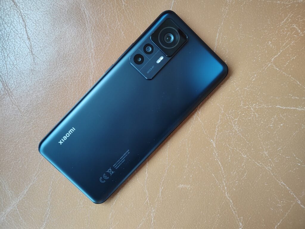 Back panel of Xiaomi 12T Pro
