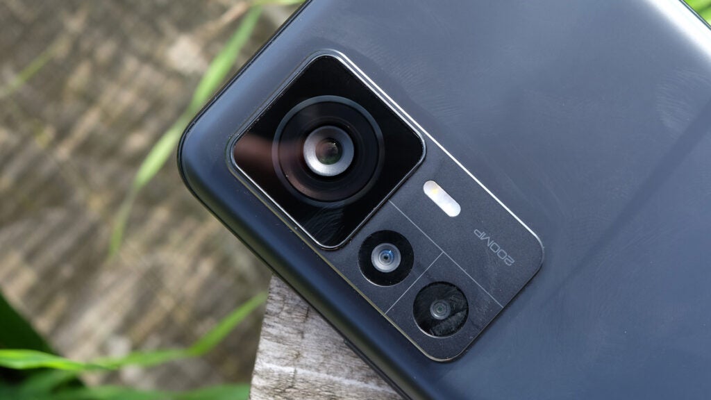 The camera on the back of the Xiaomi 12T Pro