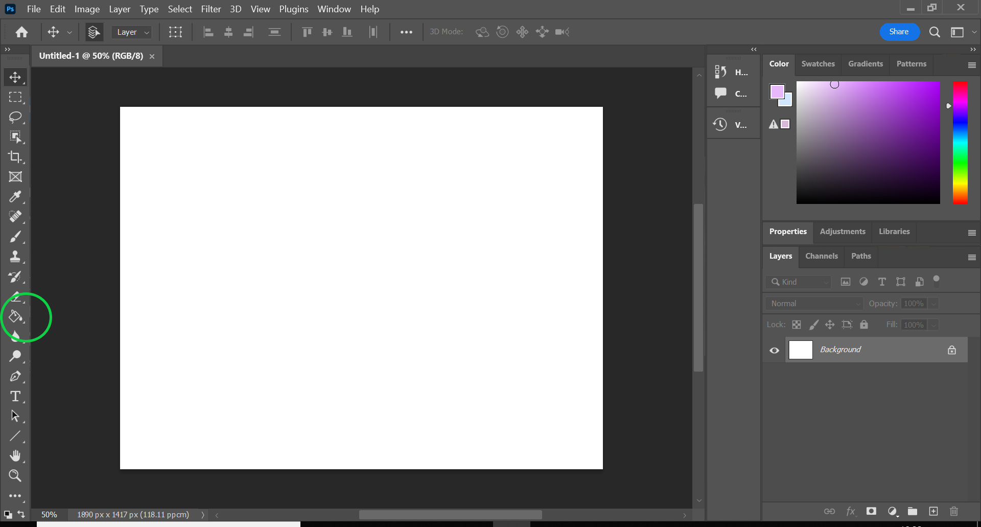 how to make a gradient in Photoshop
