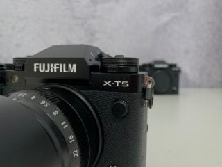 Fujifilm X-T5 close up