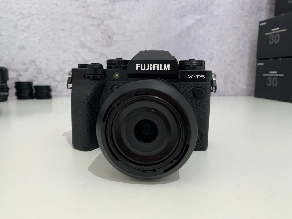 Fujifilm X-T5 front
