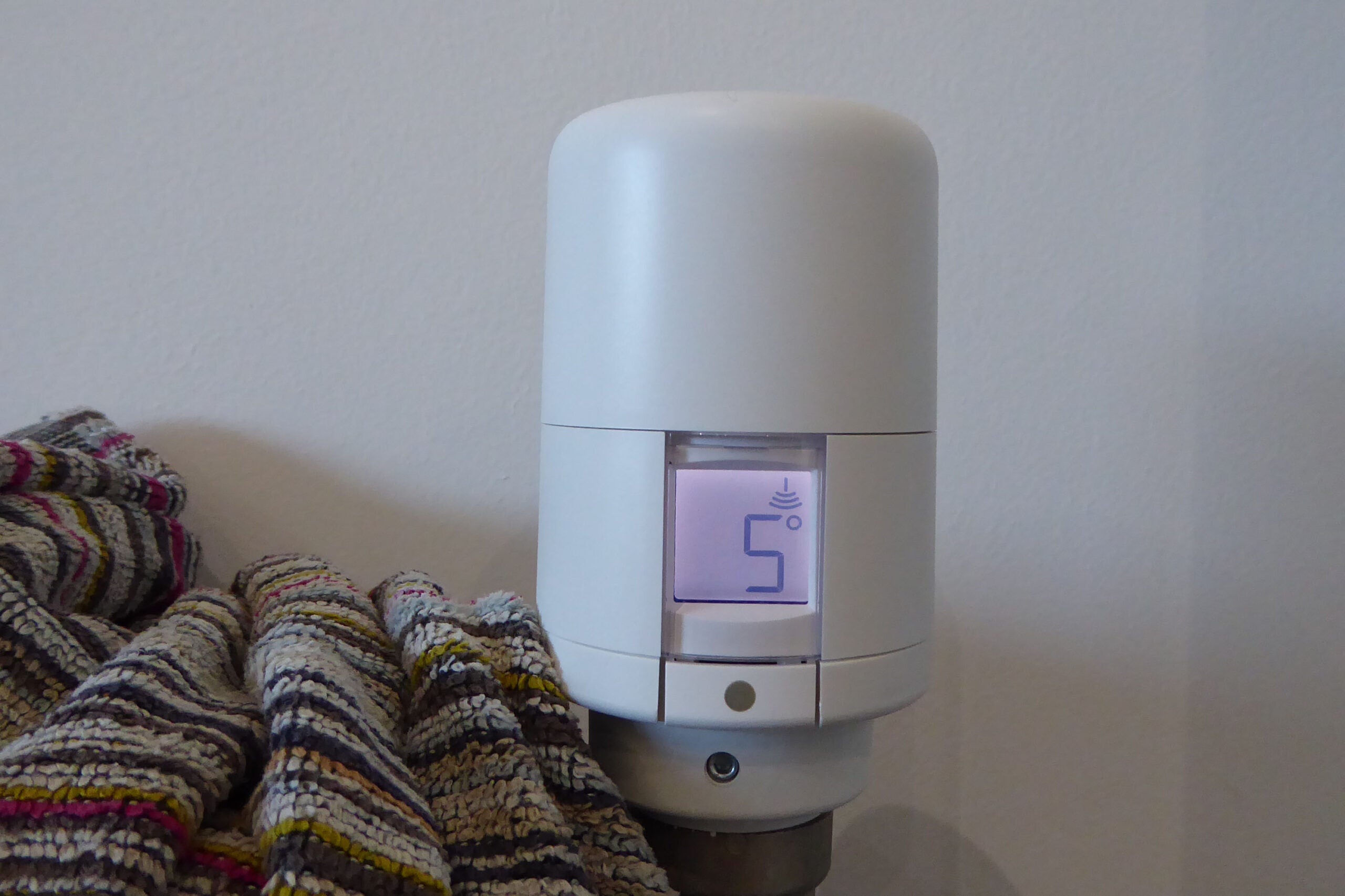 Genius Hub radiator thermostat temperature