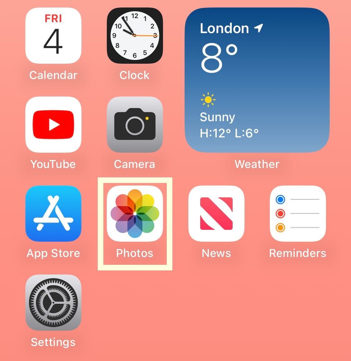 iOS 16 の写真アプリ
