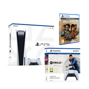 Snatch up a PS5, a FIFA DualSense controller and Uncharted for under £600