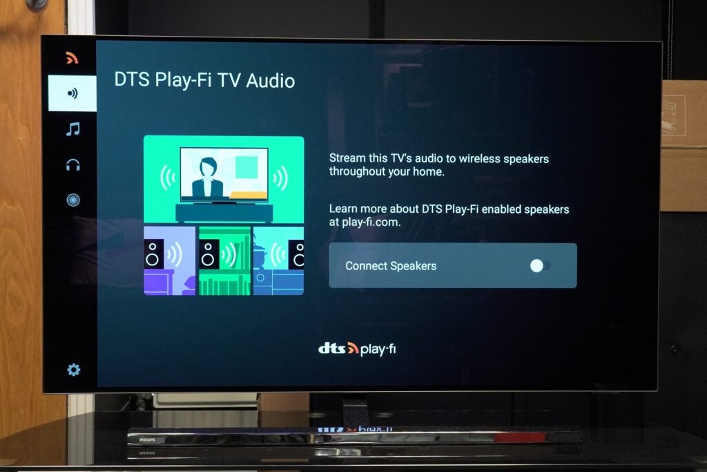 Philips 48OLED807 dts play-fi