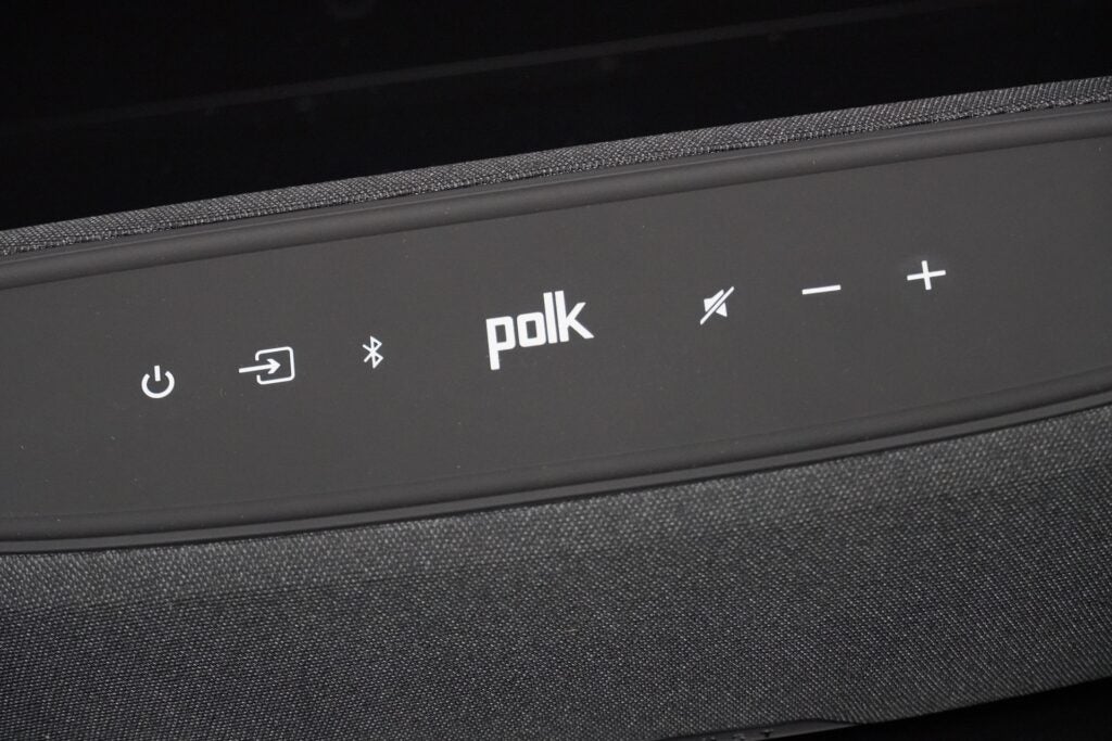 Polk Magnifi Mini AX top surface buttons