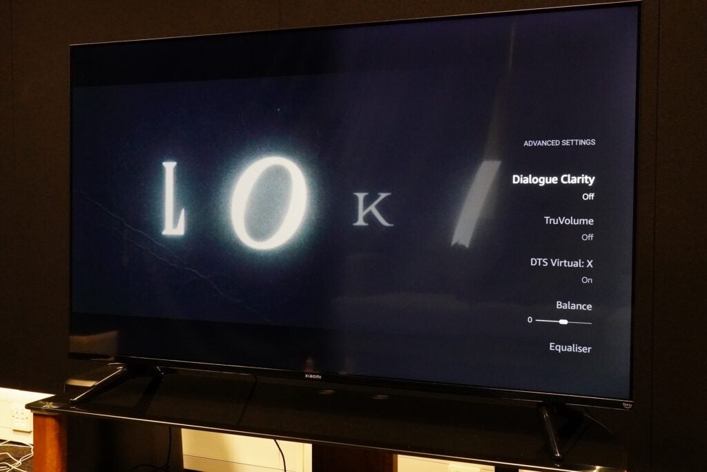 Xiaomi F2 Fire TV Loki audio settings
