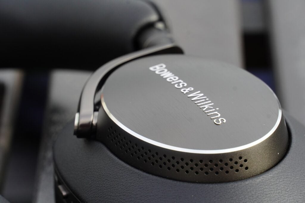 Bowers and Wilkins Px8 earcup design close up