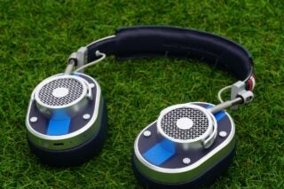 Master and Dynamic MH40 on astroturf