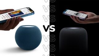 Apple HomePod vs HomePod Mini