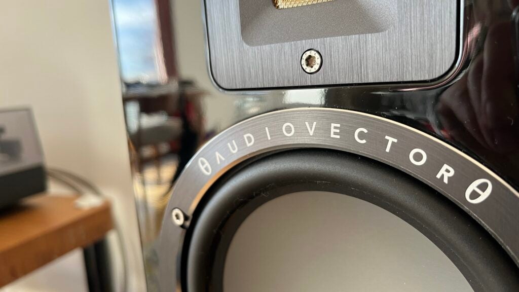 Audiovector QR1 close up of driver