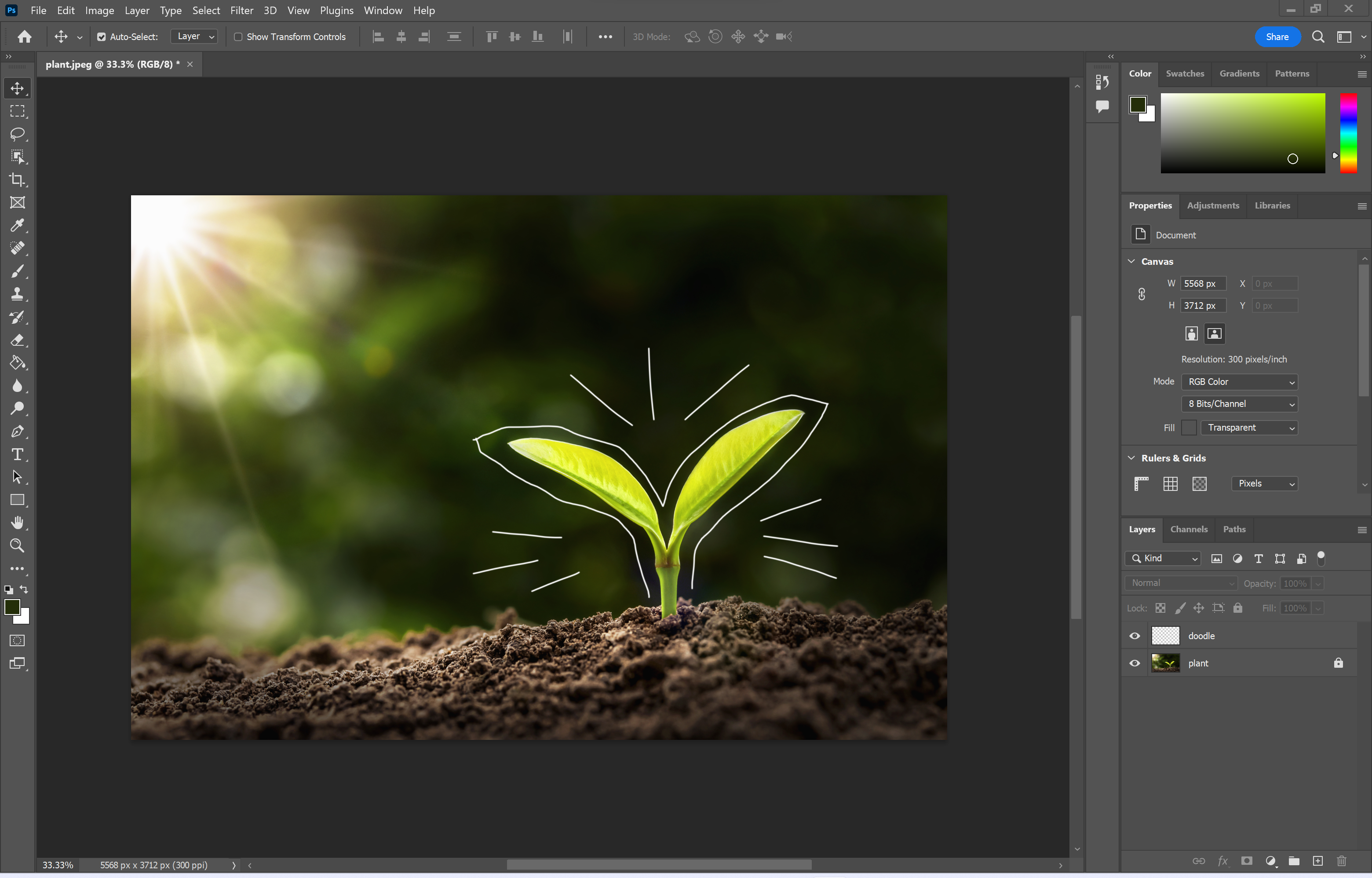 Find out how to merge layers in Photoshop