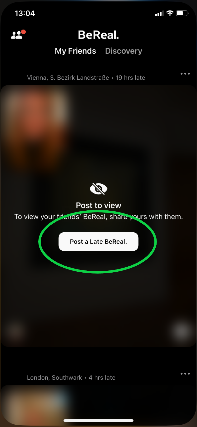 How to turn off location sharing in BeReal
