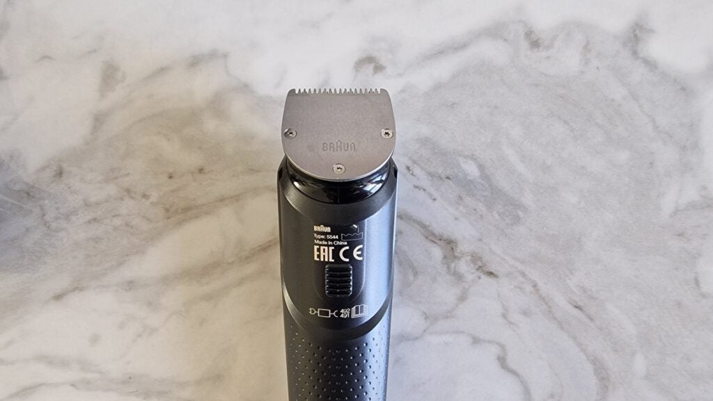 Braun All-In-One Trimmer 7 uncovered blades