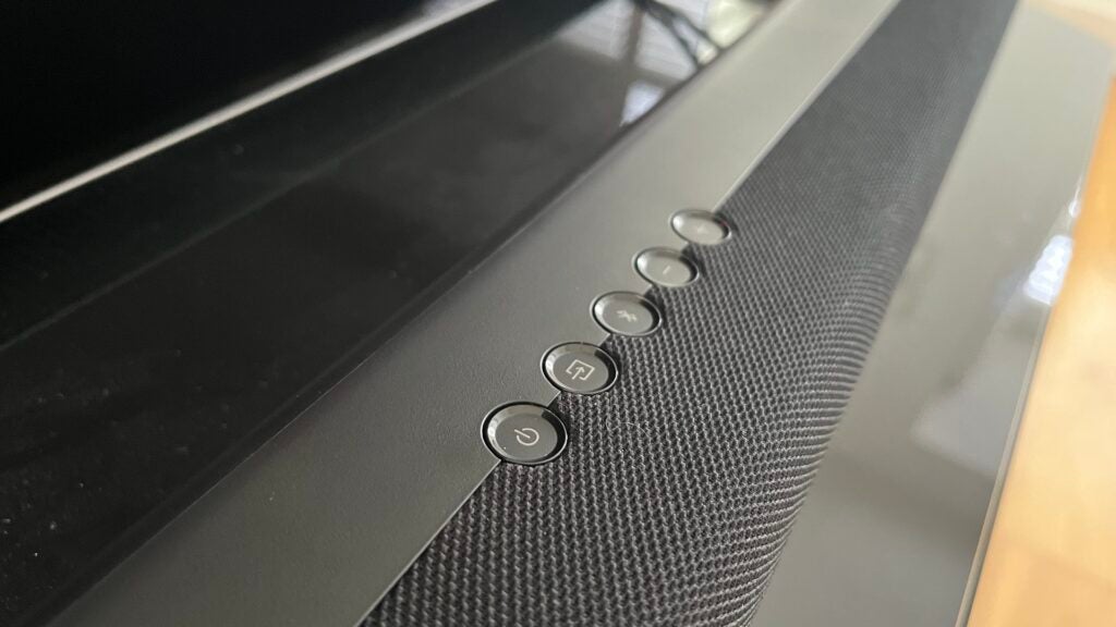 Denon DHT-S316 top surface buttons