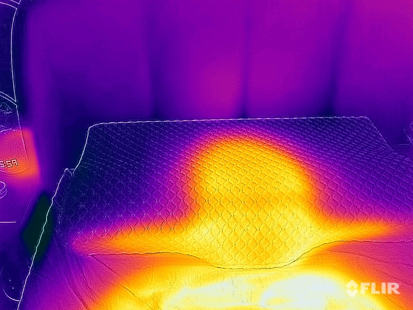 Groove Pillow initial heat image