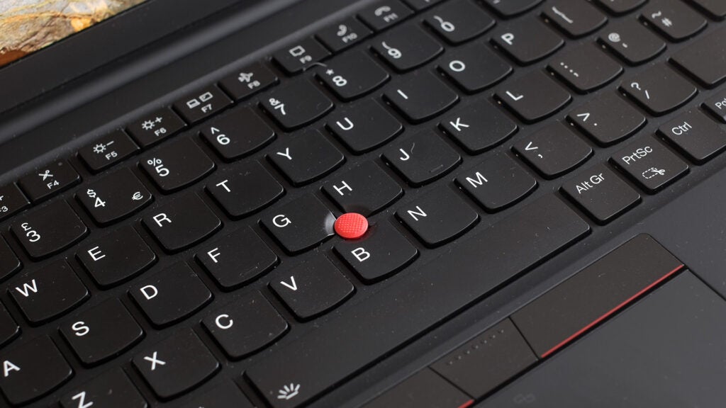 Keyboard on the Lenovo ThinkPad X1 Carbon Gen 10