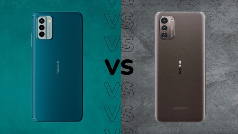 Nokia G22 vs Nokia G21 graphic