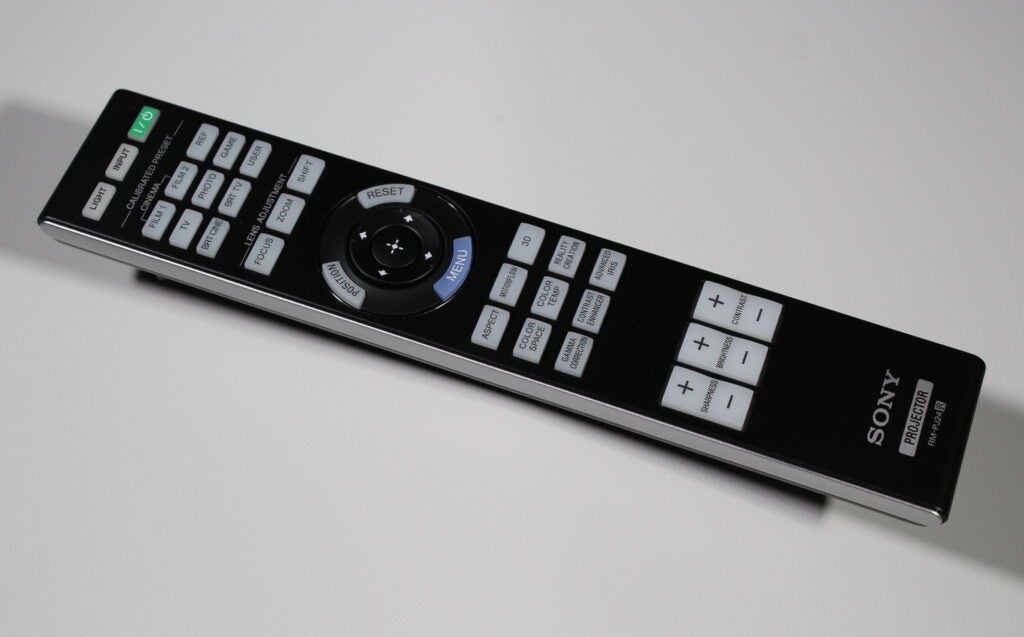 Sony VPL-XW7000ES remote control