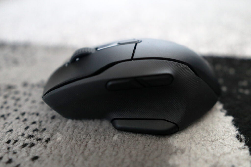 A side view of the Roccat Kone Air mouse