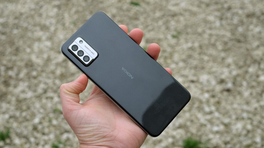 Rear of the Nokia G22