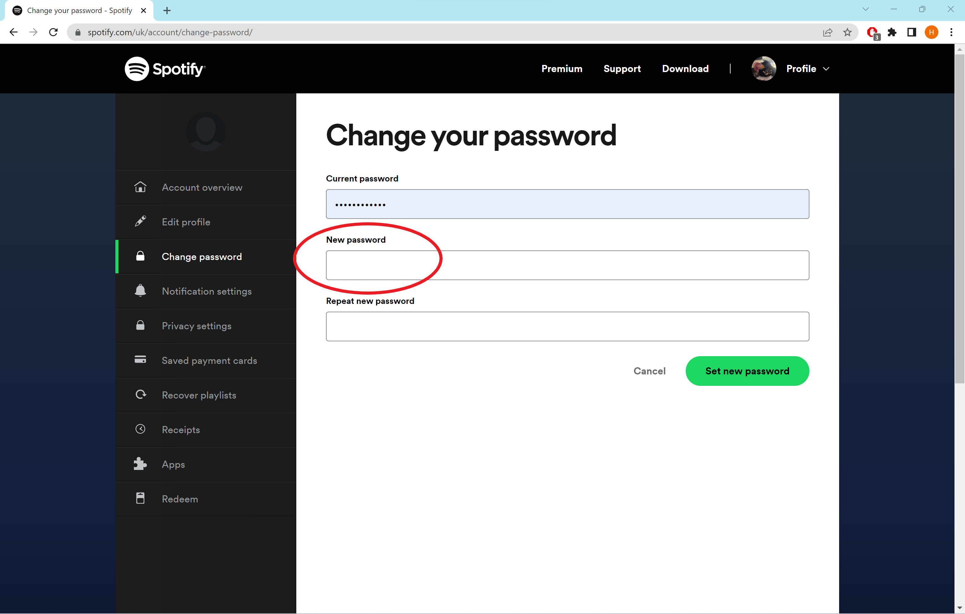 Learn how to change your Spotify password | Digital Noch Digital Noch