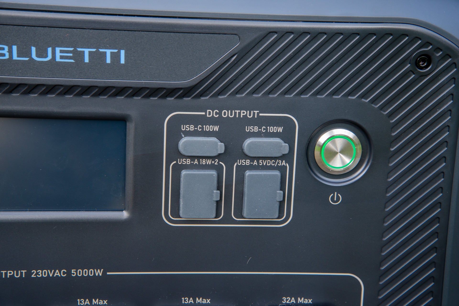 Bluetti AC500 + B300S Home Battery Backup USB