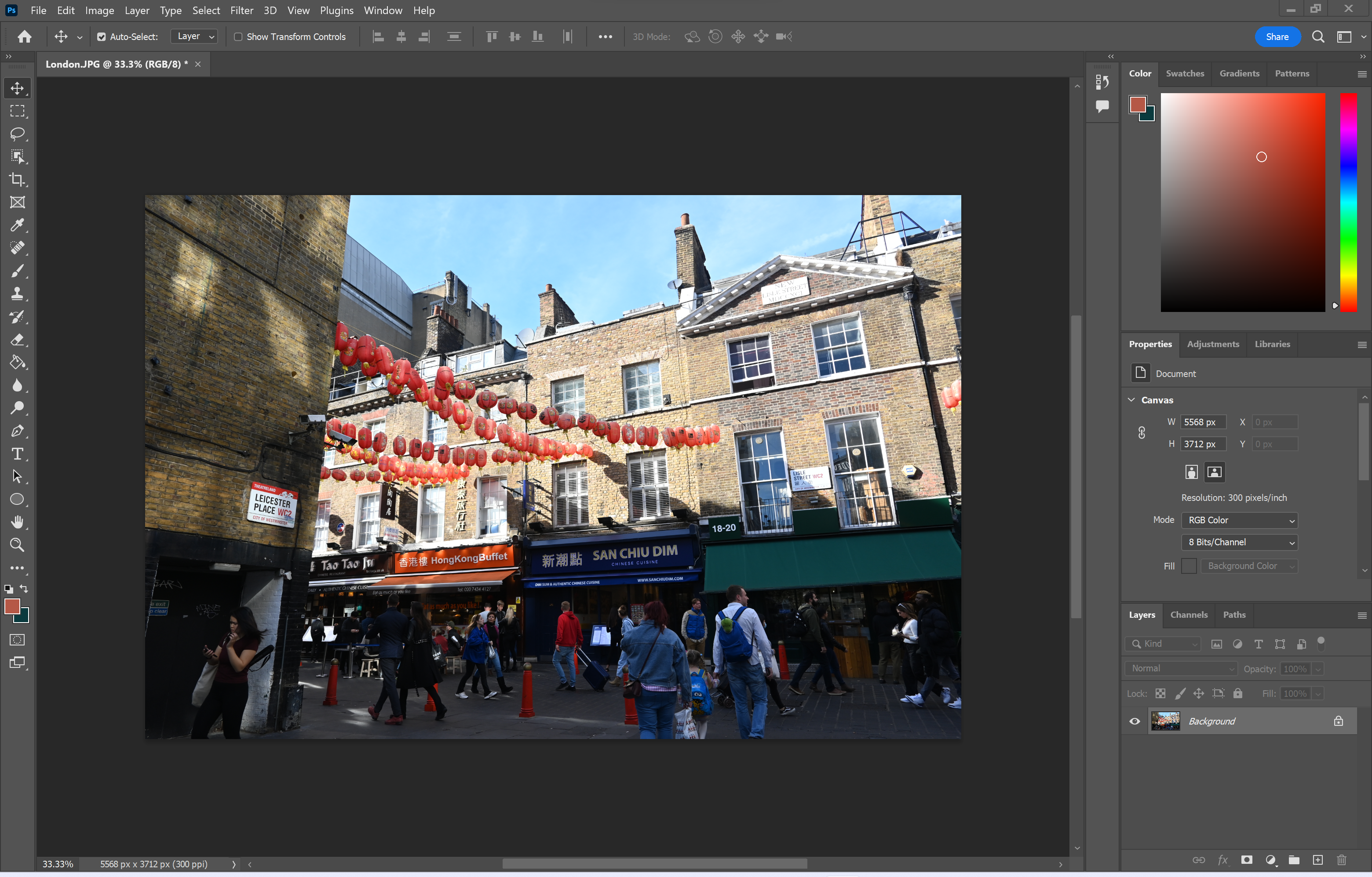 How to use sky replacement in Photoshop