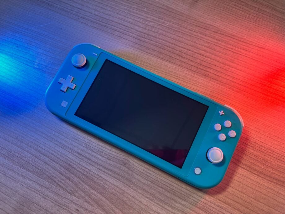 Nintendo Switch Lite turned off