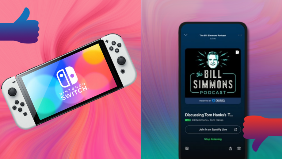 Winners and Losers: Nintendo Switch and Spotify Live