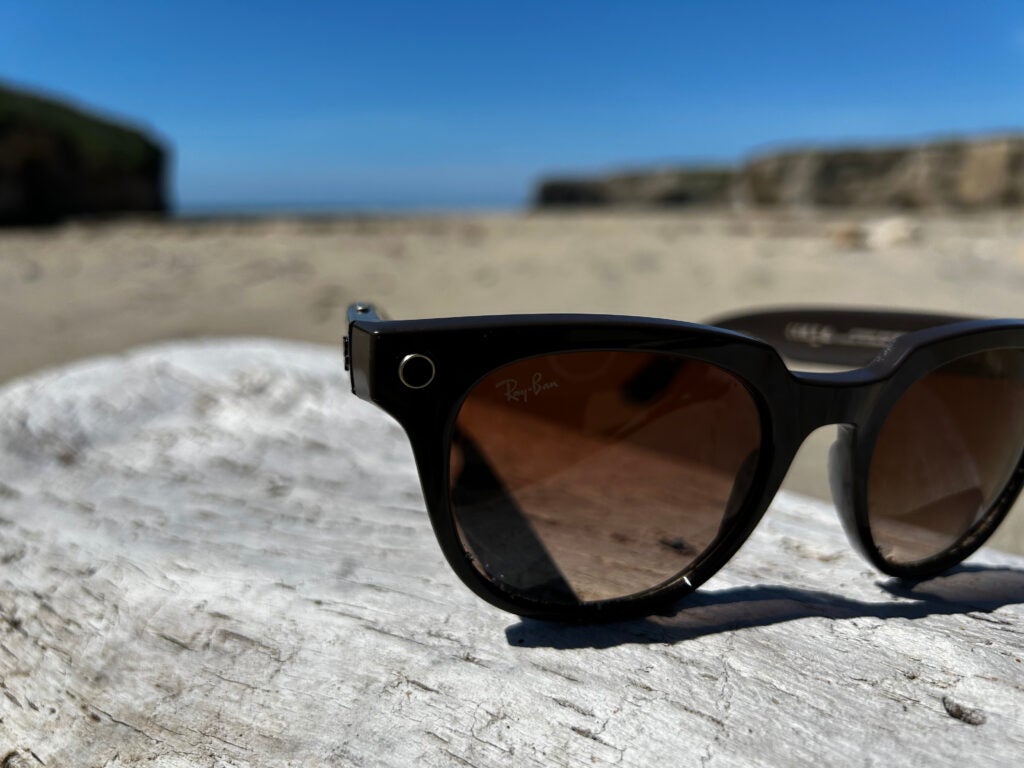 The Ray-Ban Stories have a small camera on either side