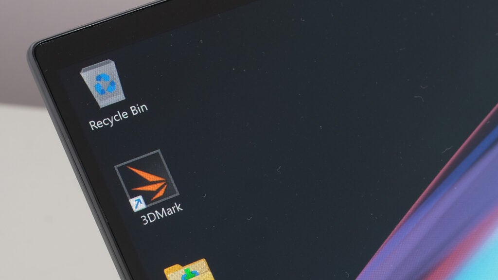 Screen close up - Asus Zenbook Pro 14 OLED (2023)
