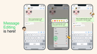 WhatsApp Message Editing