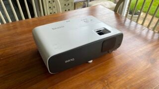 The BenQ TK860i is a DLP projector designed for use in 'casual' living room conditions.