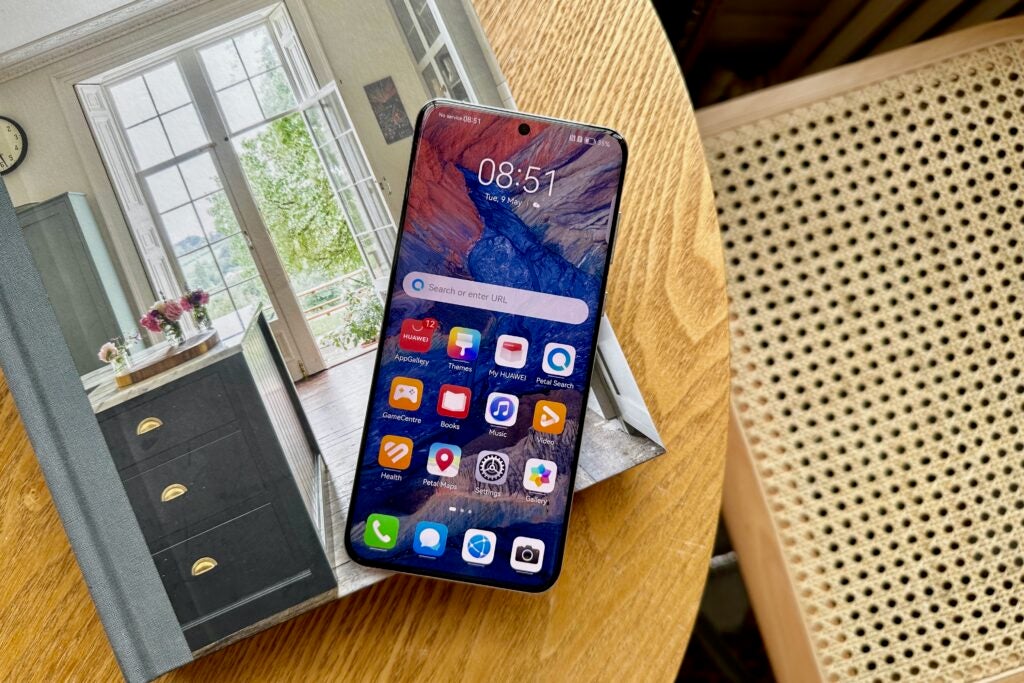 the screen on the huawei p60 pro