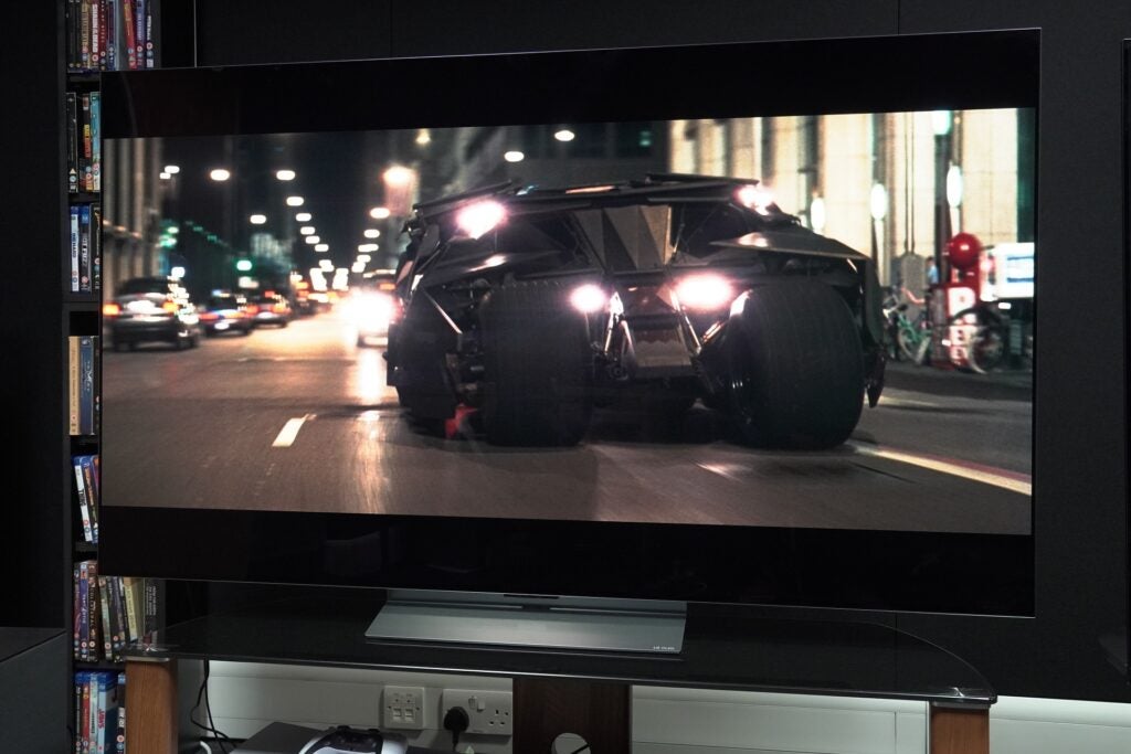 LG C3 OLED Batman Begins