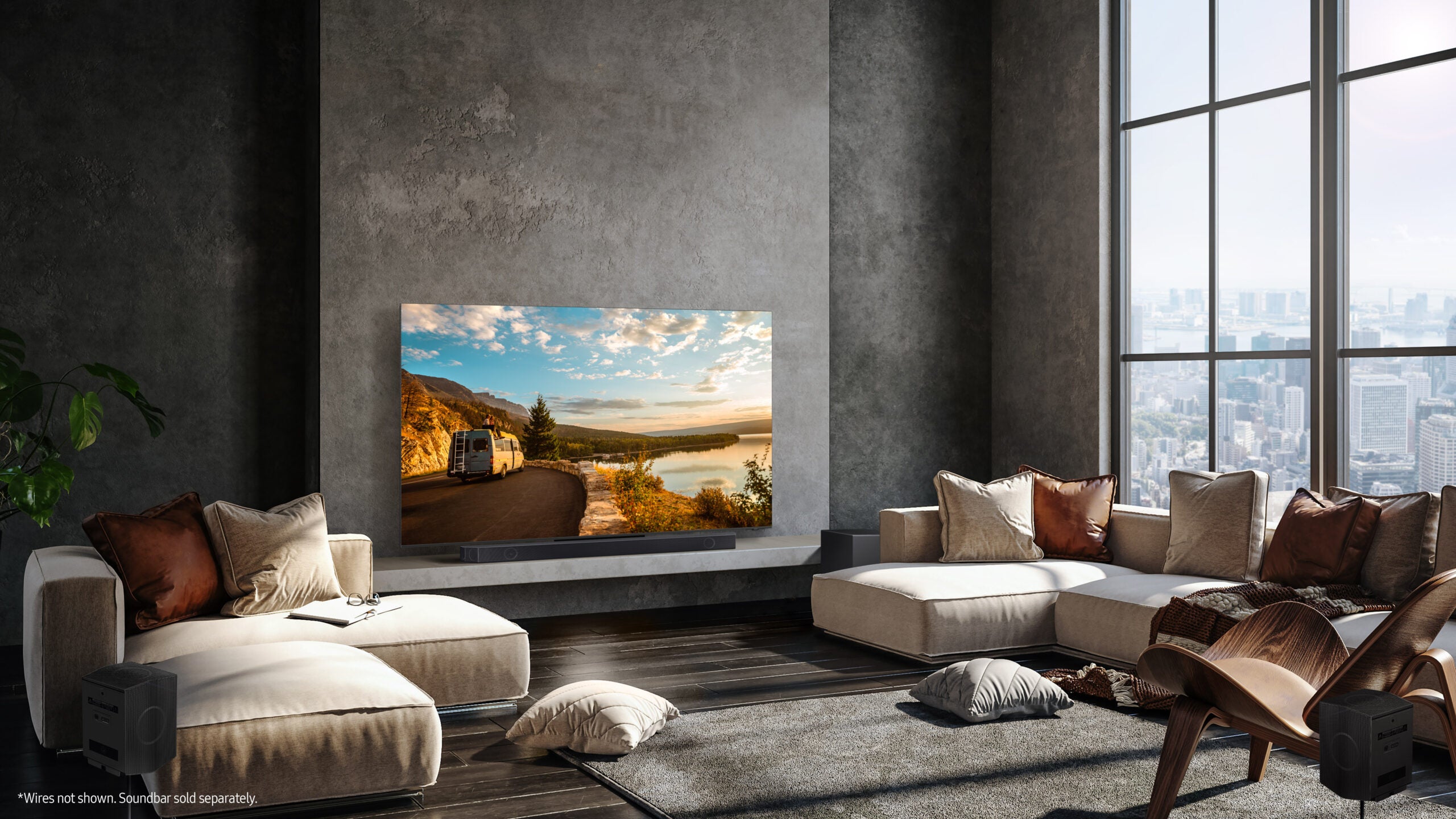 Experience true cinematic sound at home with the 2023 Samsung Q-Symphony Soundbars