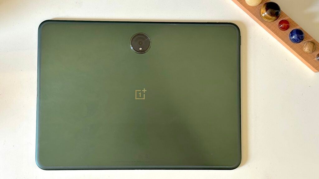 Rear of the OnePlus Pad