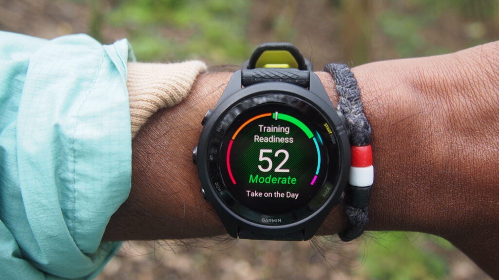 Training Readiness on the Garmin Forerunner 265s lets you know if you're ready for a workout
