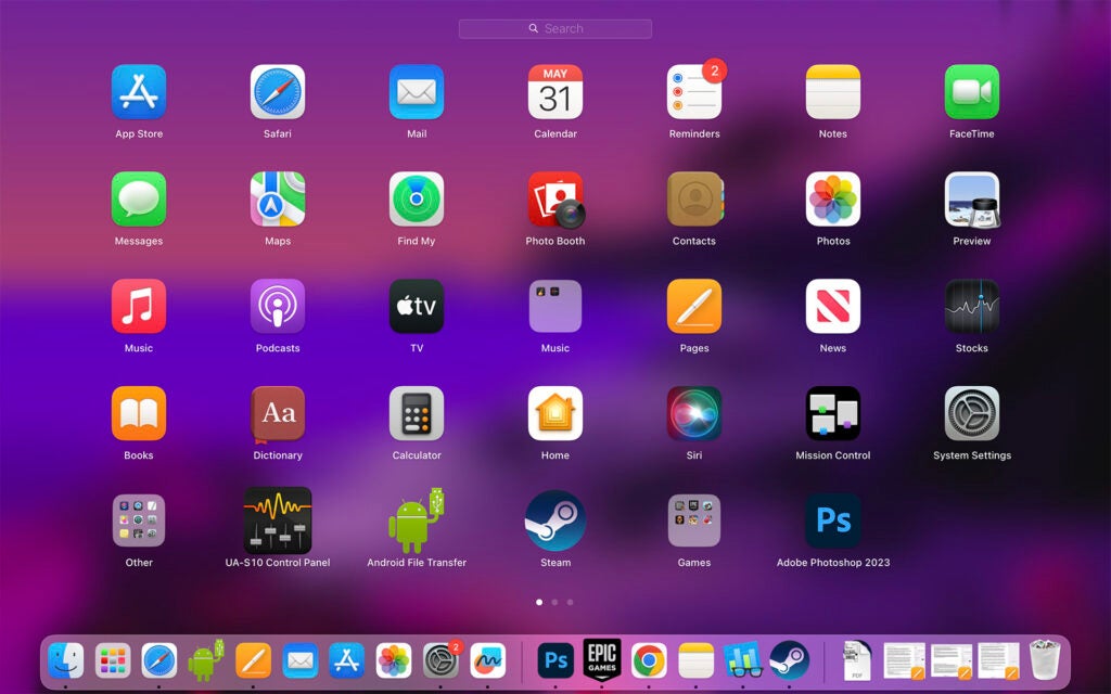 MacOS Ventura - Apps