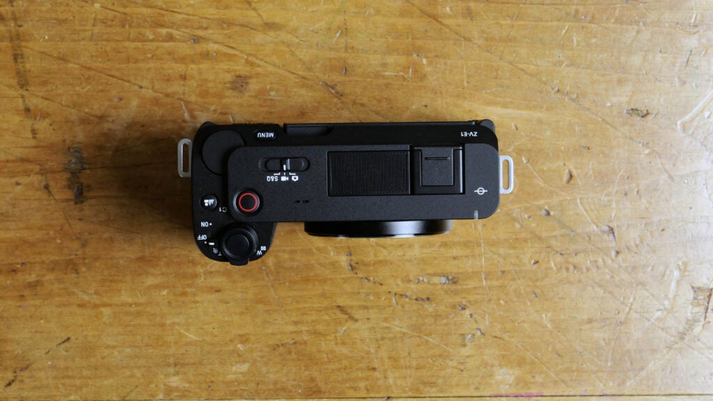 Sony ZV-E1 viewed the top