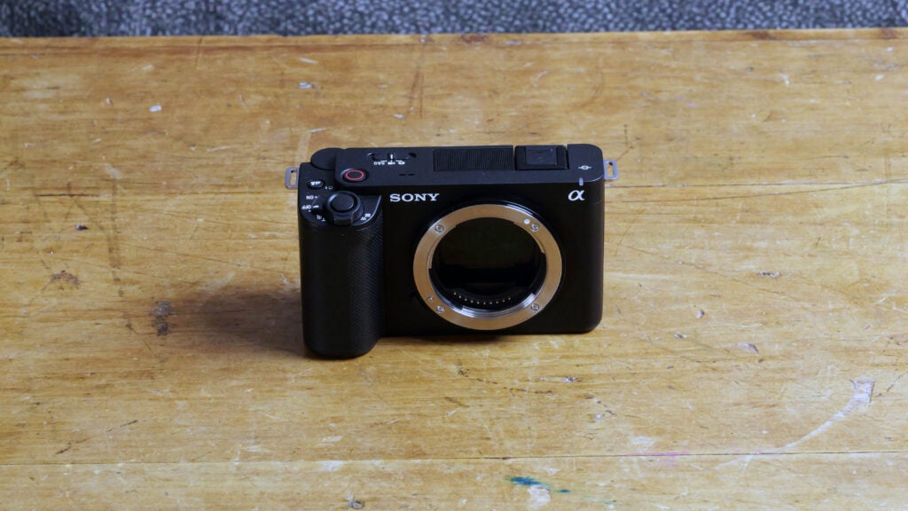 Sony ZV-E1 viewed from the front
