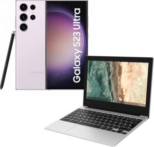 S23 Ultra and Galaxy Chromebook Go Bundle