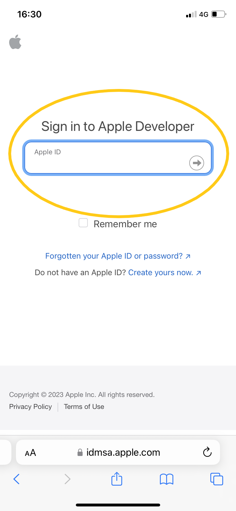 How to sign up for an Apple Developer Account 2