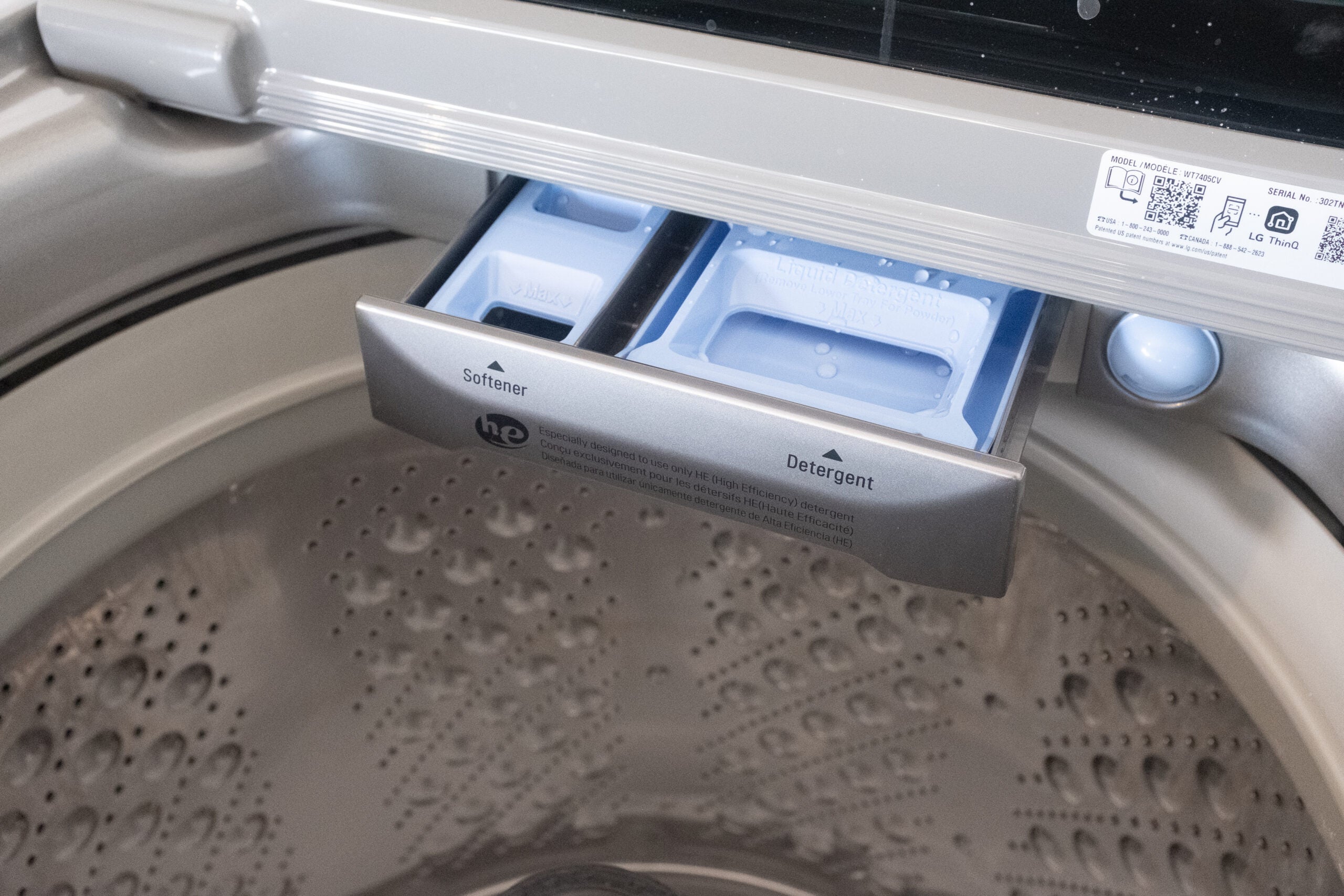 LG WT7405CV Detergent Drawer